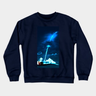 journey to a star Crewneck Sweatshirt